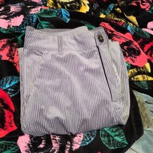 light gray shein corduroy cargo pants